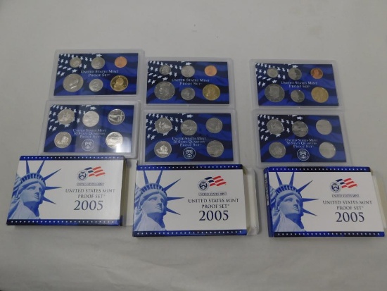 2005 US mint proof sets