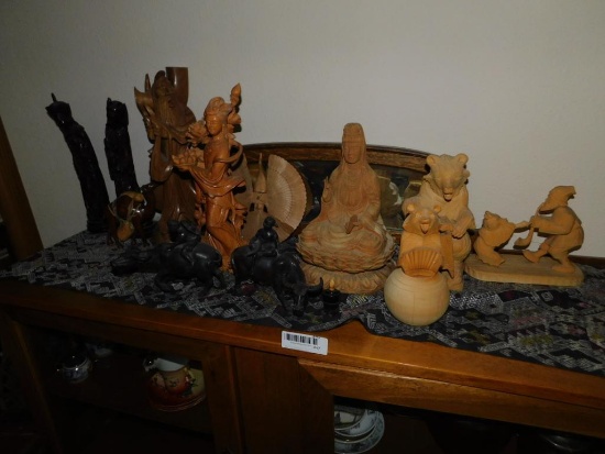 Wooden carvings