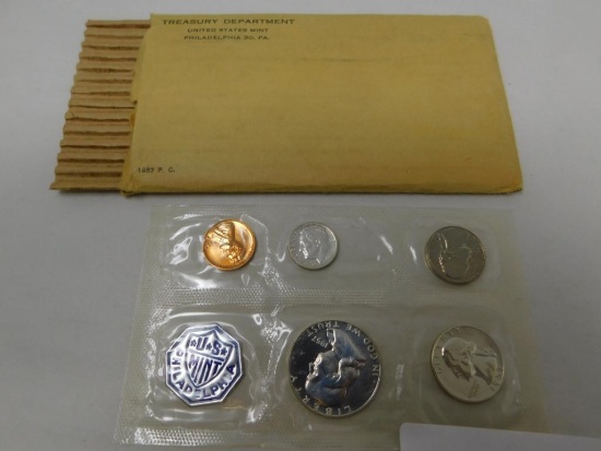 1957 US coin proof set