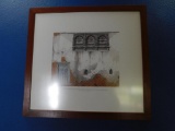 R. Powell Signed Nepalese artwork