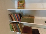 Antique book assortment