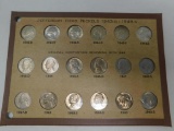 US Jefferson Nickel assortment With WWII wartime