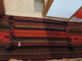2 woven wool rugs