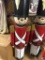 Three Piece Toy Soldier 6 foot tall pair
