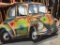 Car Cutout - VW Bug, Peace, 60's