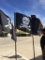 Pirate Flag Skull over small bones