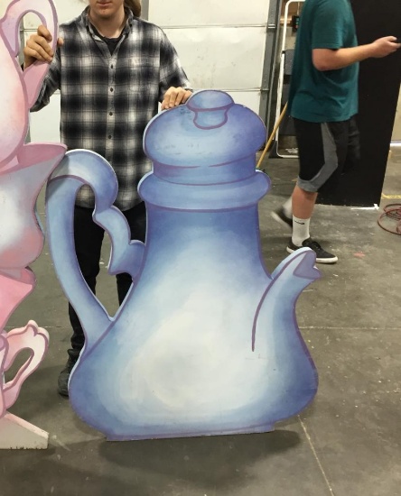 Character Cutout - Teapot Alice Disney