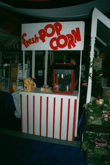 Pop Corn Stand Booth