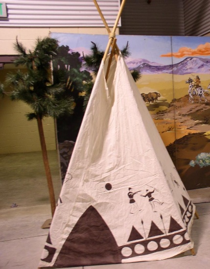 Small Decorative Teepee replica