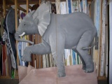 Character Cutout - Elephant side view
