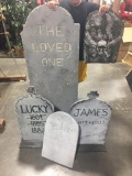 Tombstones Assorted lot of 4 #2