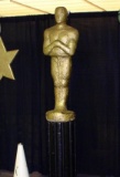 Oscar type Statue - Foam, Gold,