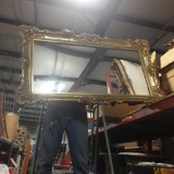 Mirrors -gold frame Rectangle lot of 5