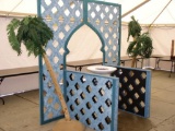 Arabian Gazebo & Dish Fountain and stand