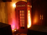 British Telephone Booth graphic panels (2 sided/2 flats)