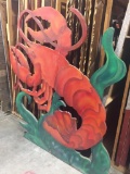 Giant Lobster/Crawdad 2 sided cutout