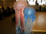 Giant Soft Sculpture Double Jellyfish