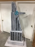 Avengers Tower (battery operated lights for landing pad)