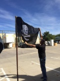 Pirate Flag Skull Sideway