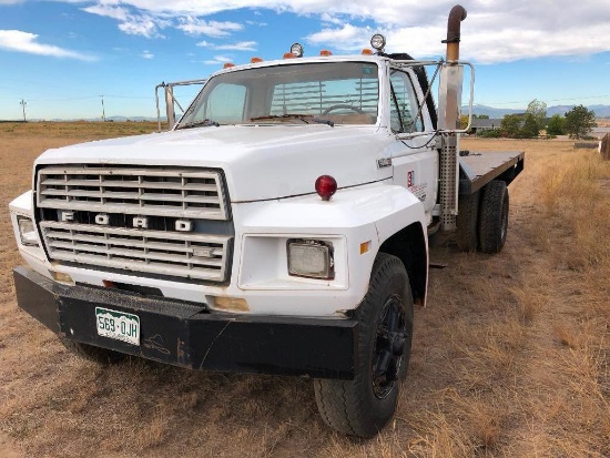 Ford Flatbed truck