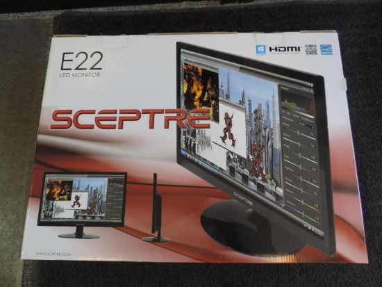 New in Box Scepter E22 monitor.