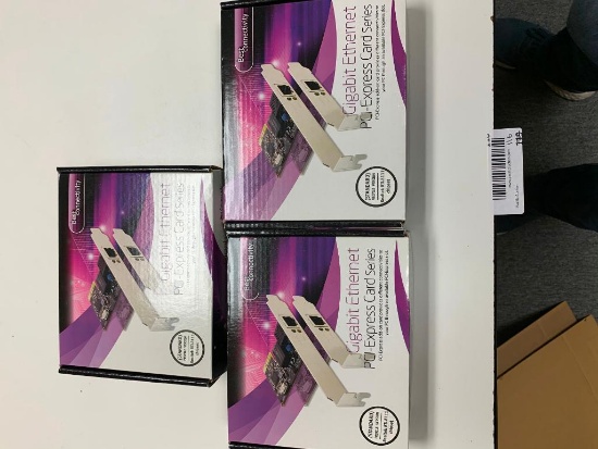 (3) Ethernet Cards
