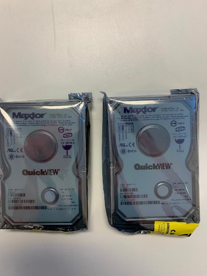 (2) Maxtor Hard Drives