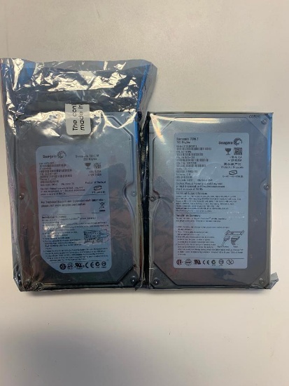 (2) Seagate Hard Drives