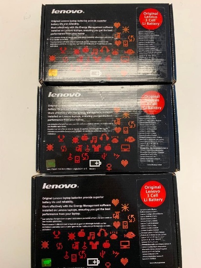 Lenovo Batteries Sealed but Untested
