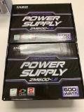 (2)Zalman Power Supplies