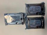 (3) Dell Hard Drives