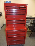 Nice loaded Craftsman tool box with key.
