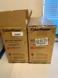 (2)CyberPower Battery Backup/Surge protector