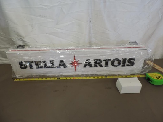 New Stella Artois LED sign.