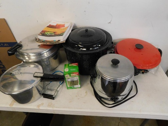 Cookers and canning