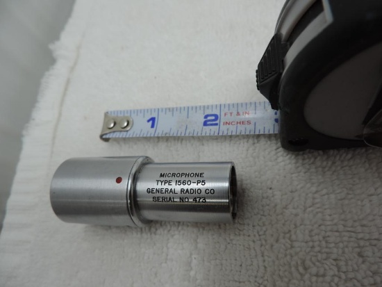 General radio type 1560-P5 microphone connector.