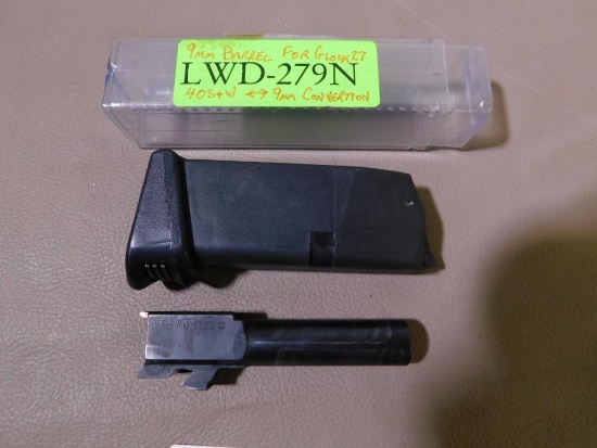Glock 27 barrel and magazine