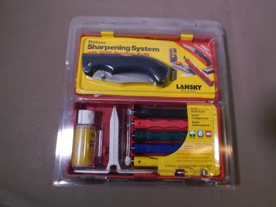 Lansky knife sharpening and knife