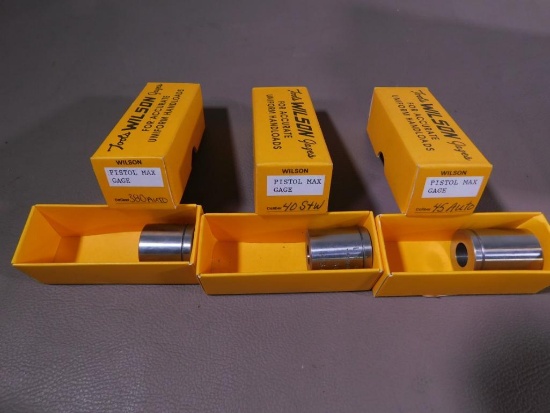 Wilson Pistol case length gauges