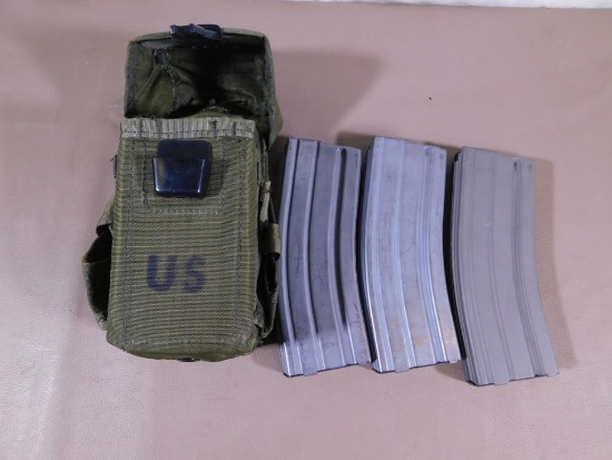 AR-15 magazines and pouch NO COLORADO SALES