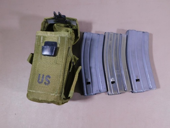 AR-15 magazines and pouch NO COLORADO SALES