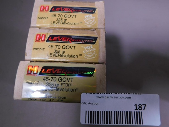 Hornady 45-70 LeverEvolution ammunition