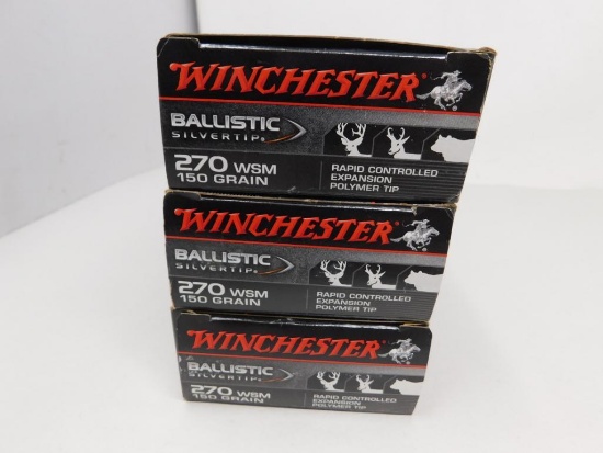 270 Winchester Short Magnum ammunition