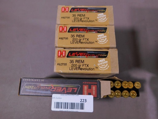 Hornady 35 Remington LeverEvolution ammunition