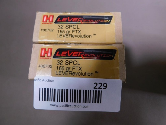 Hornady 32 Winchester Special ammunition