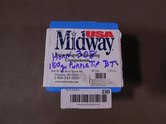 Midway 30 cal 150 gr bullets for reloading