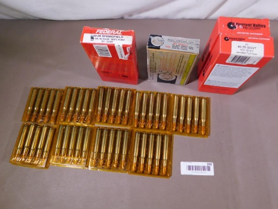 Mixed rifle ammunition