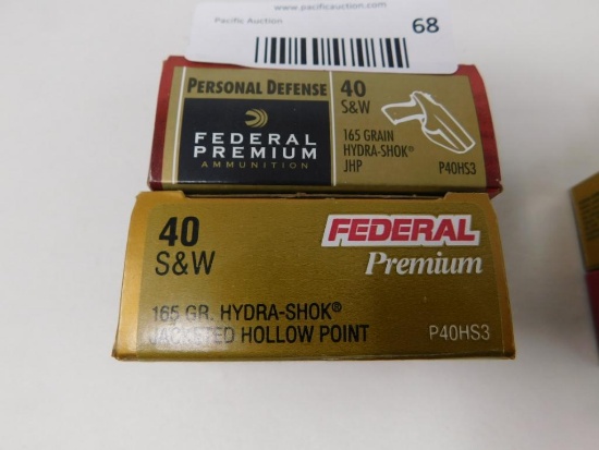 Federal Premium 40 S&W ammunition