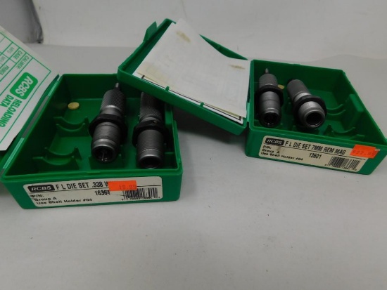 338 Win mag and 7mm Mag reloading dies