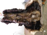 Tanned moose hide